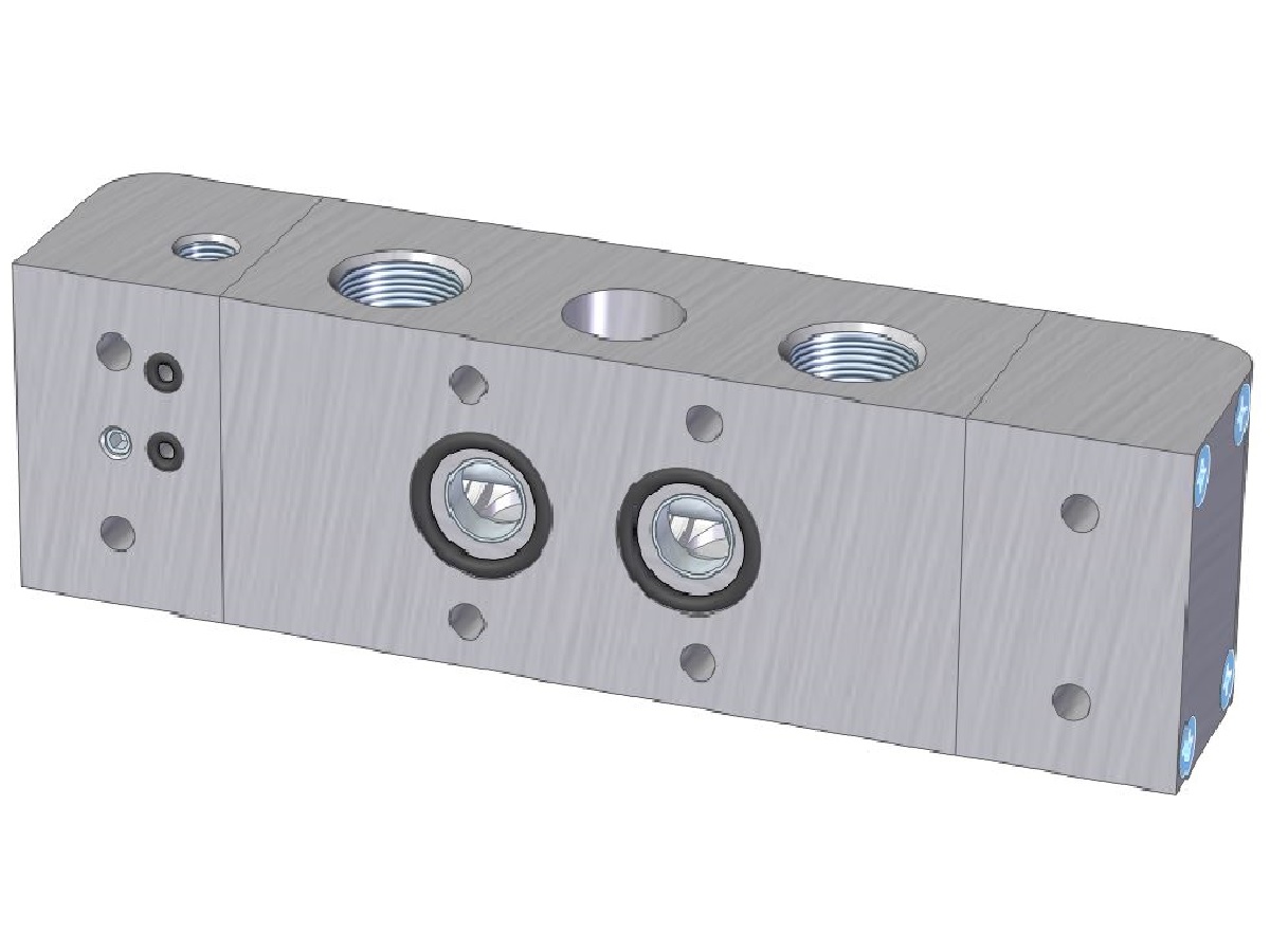 5/2 oscilačný ventil pre zosilňovače tlaku